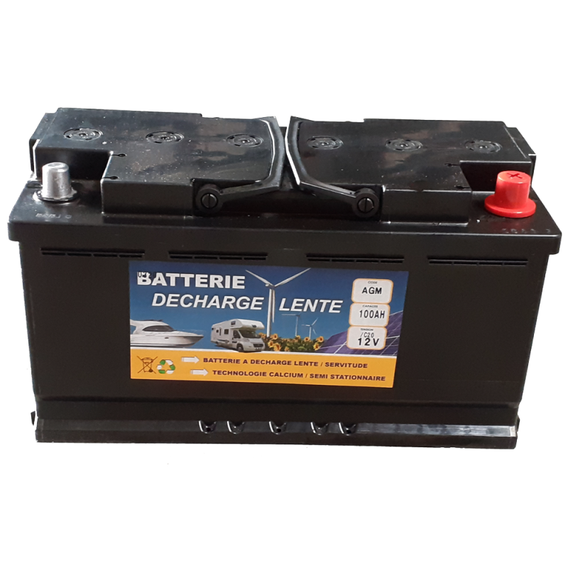 BATTERIE SOLAIRE AGM 100Ah CARBEST