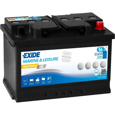 Batterie décharge lente EXIDE GEL ES950 12V 85AH