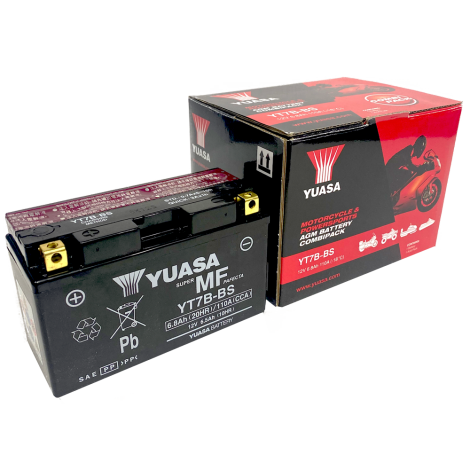 YUASA YT7B-BS - Batteries selection