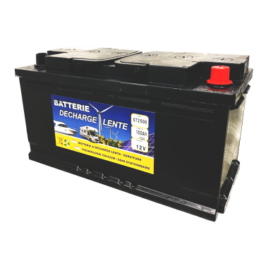 Batterie décharge lente camping-car 12V, ou bateau - Batterie gel décharge  lente - BatterySet