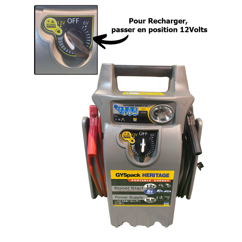 Booster Batterie 6V et 12V - Voiture collection ou moderne - Batteries  selection